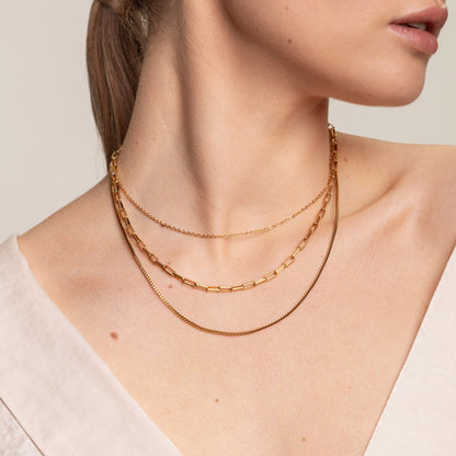 Collier à plusieurs niveaux « Saona » 