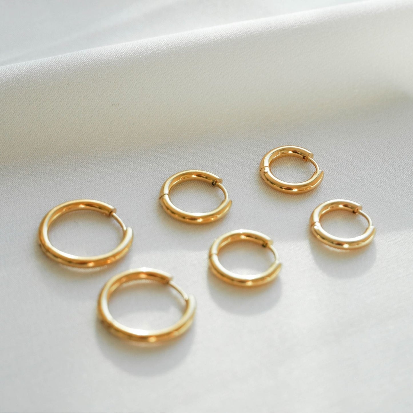 Triple Hoop Earrings Bundle